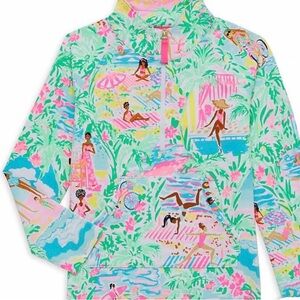Lilly Pulitzer Little Skipper Let’s Get Together Toddler Popover Size 2-3